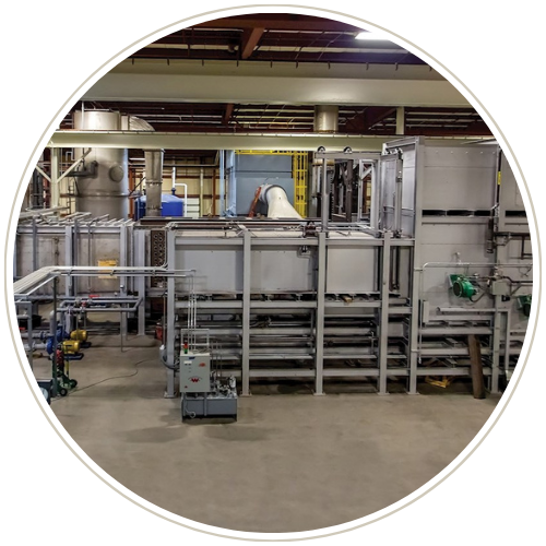 thermal reduction - milling - blending room at us based metals refinery / recovery company
